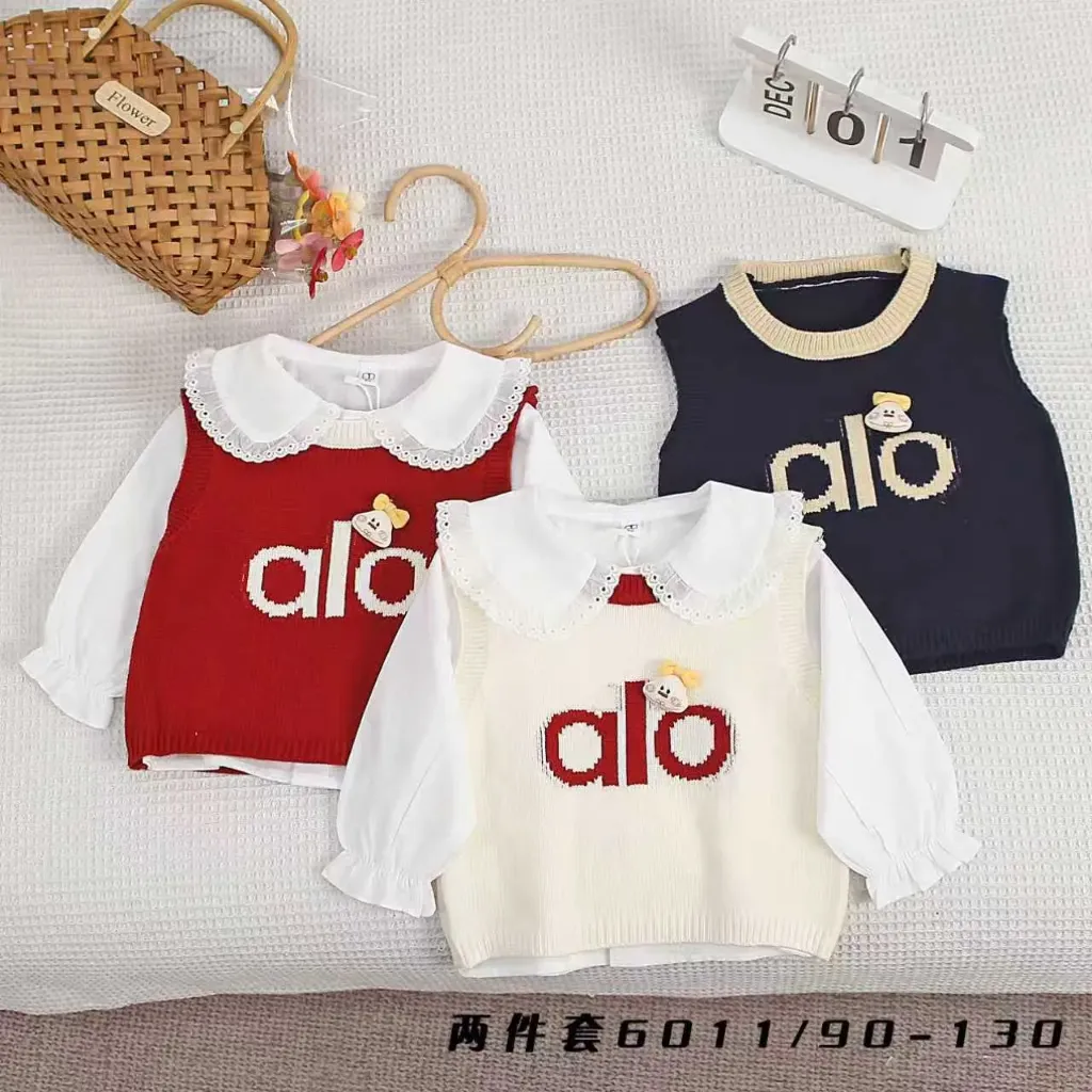 大alo毛衣二件套