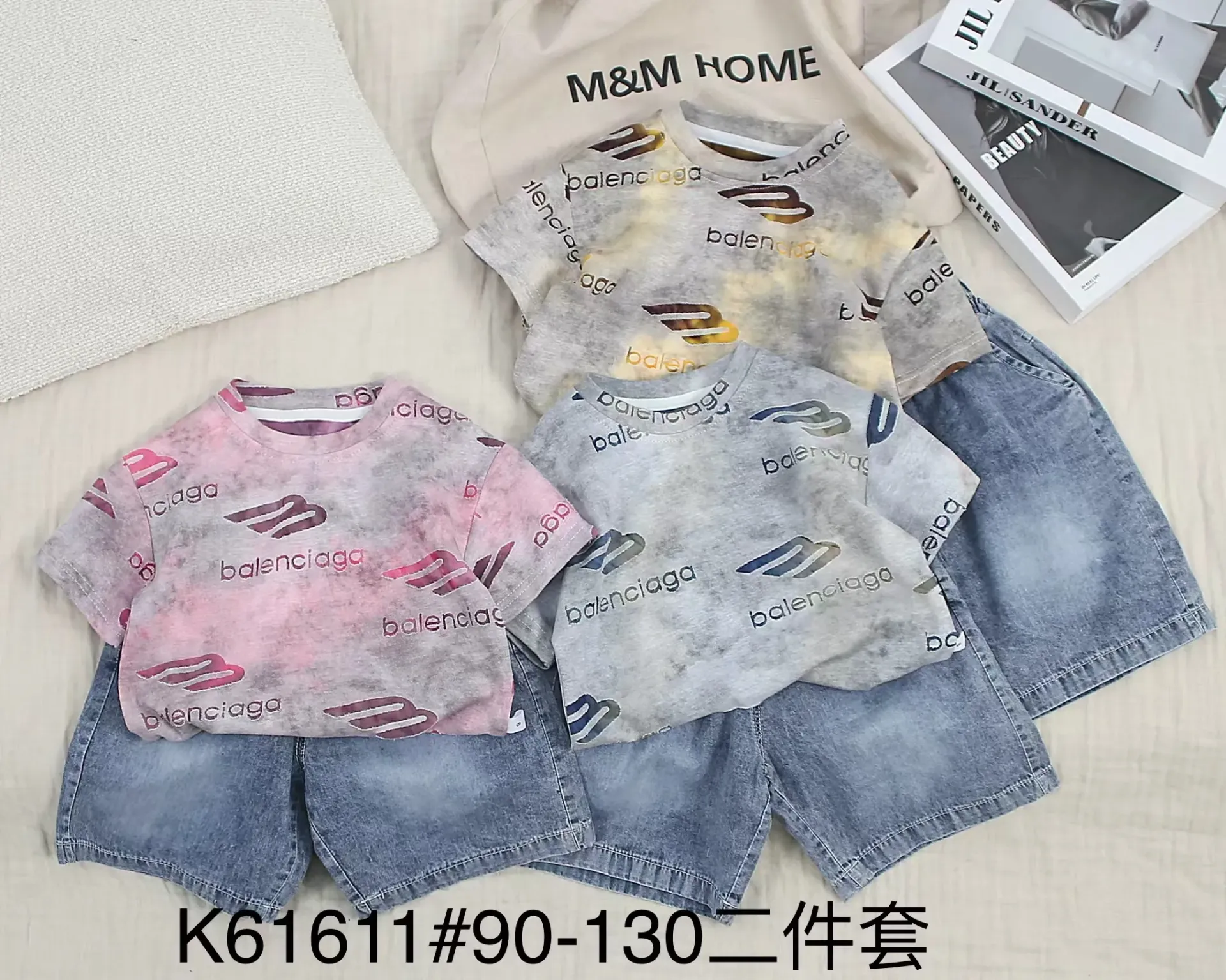 满印balenciaga二件套