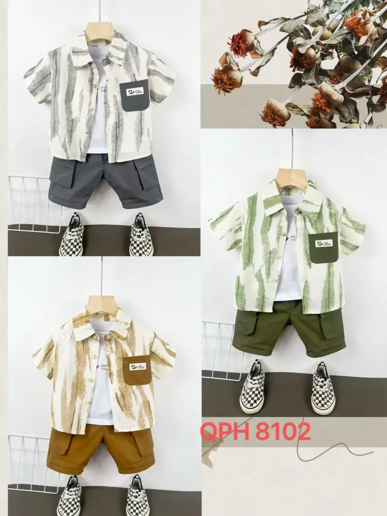 口袋HYFLYOUNO标衬衫二件套