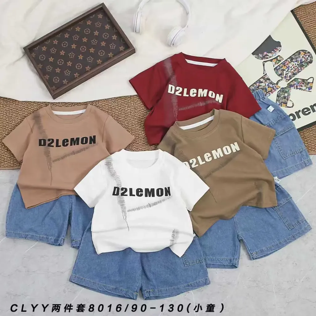 [250308016124] D2LEMON短袖二件套 (白色)