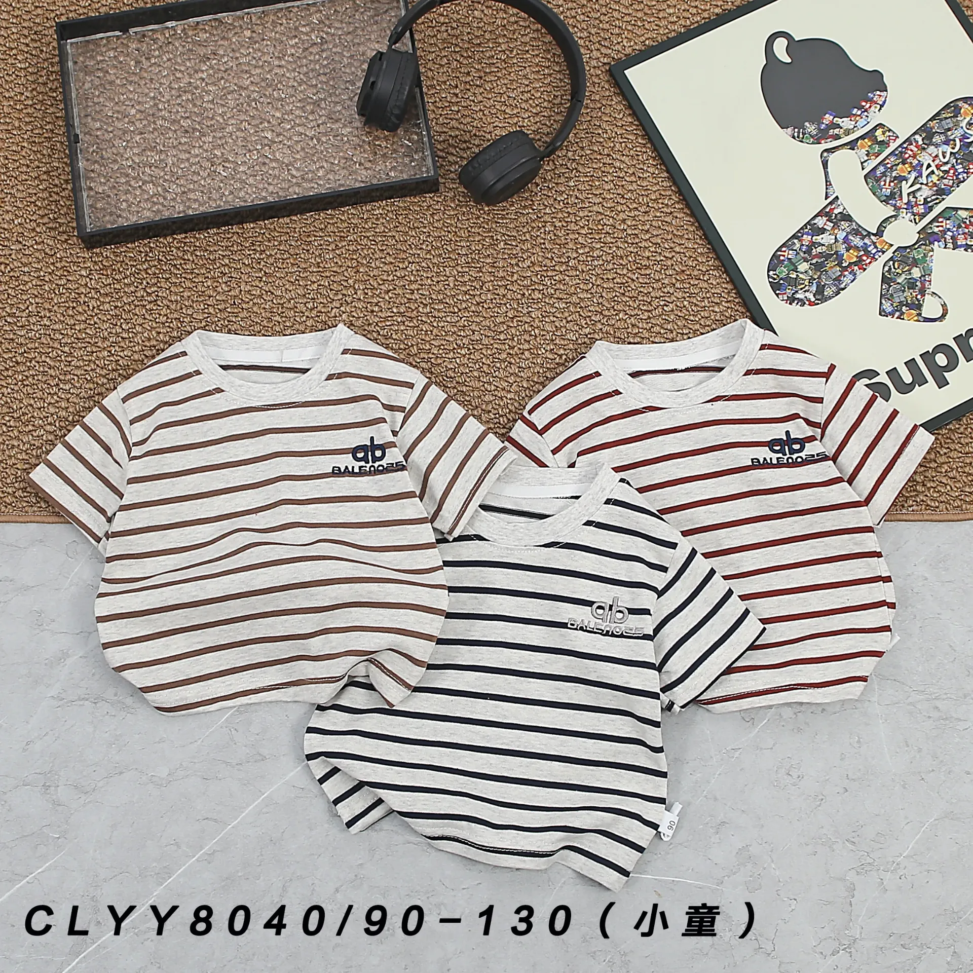 [250308040113] ab短袖 (咖色)