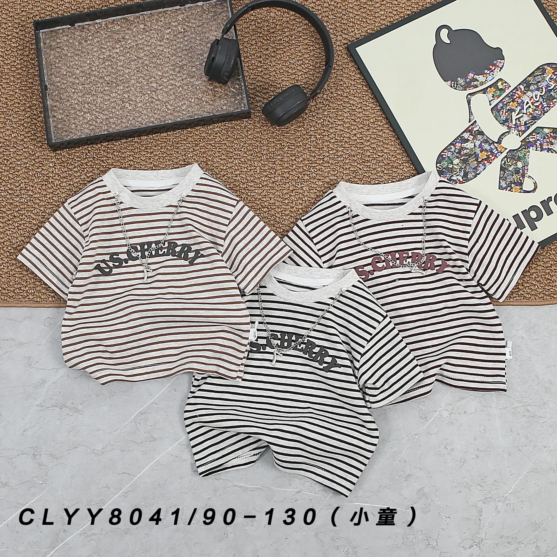 [250308041113] US.CHERRY短袖 (黑色)