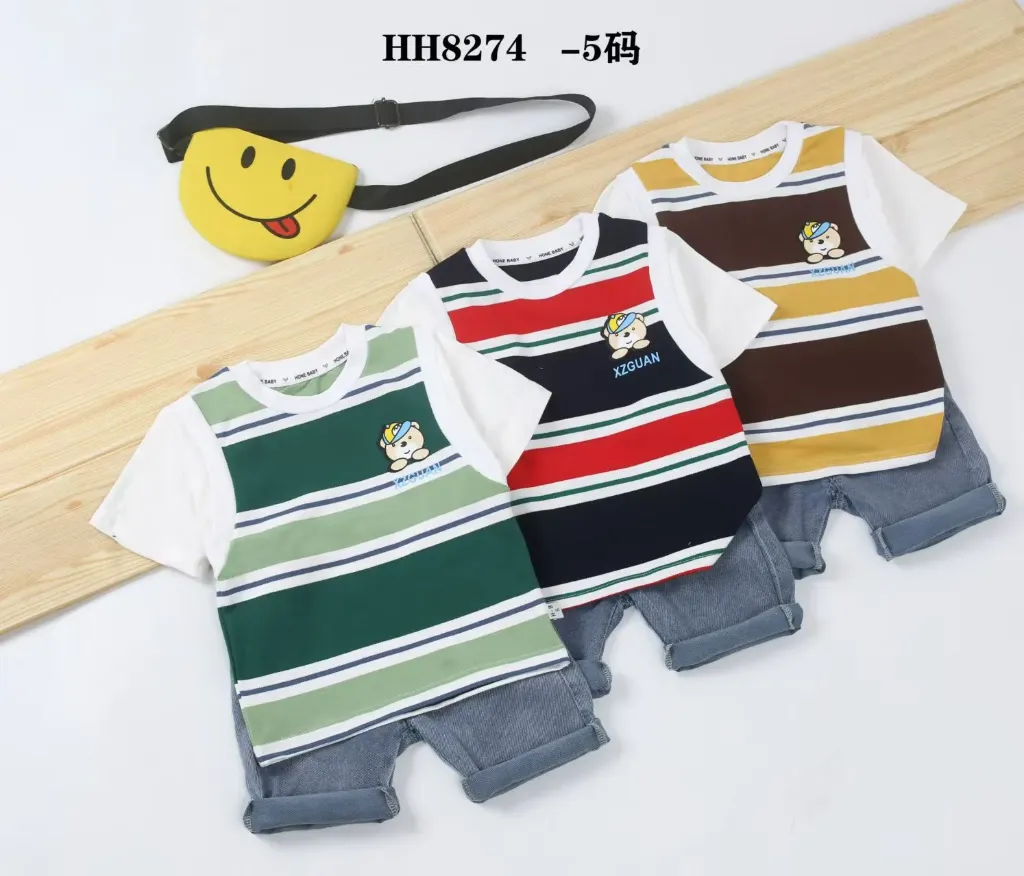 [250338274326] XZGUAN戴帽熊二件套 (黄色)