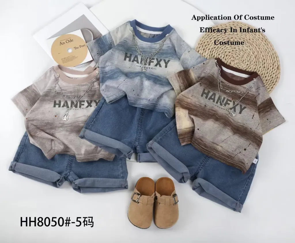 满印HANFXY短袖二件套