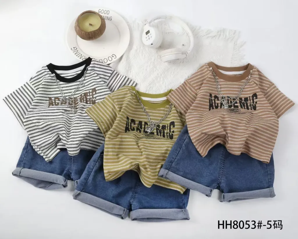 满印ACADEMIC短袖二件套