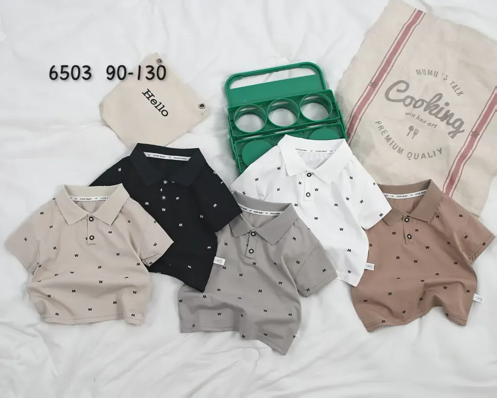 满印w短袖polo衫