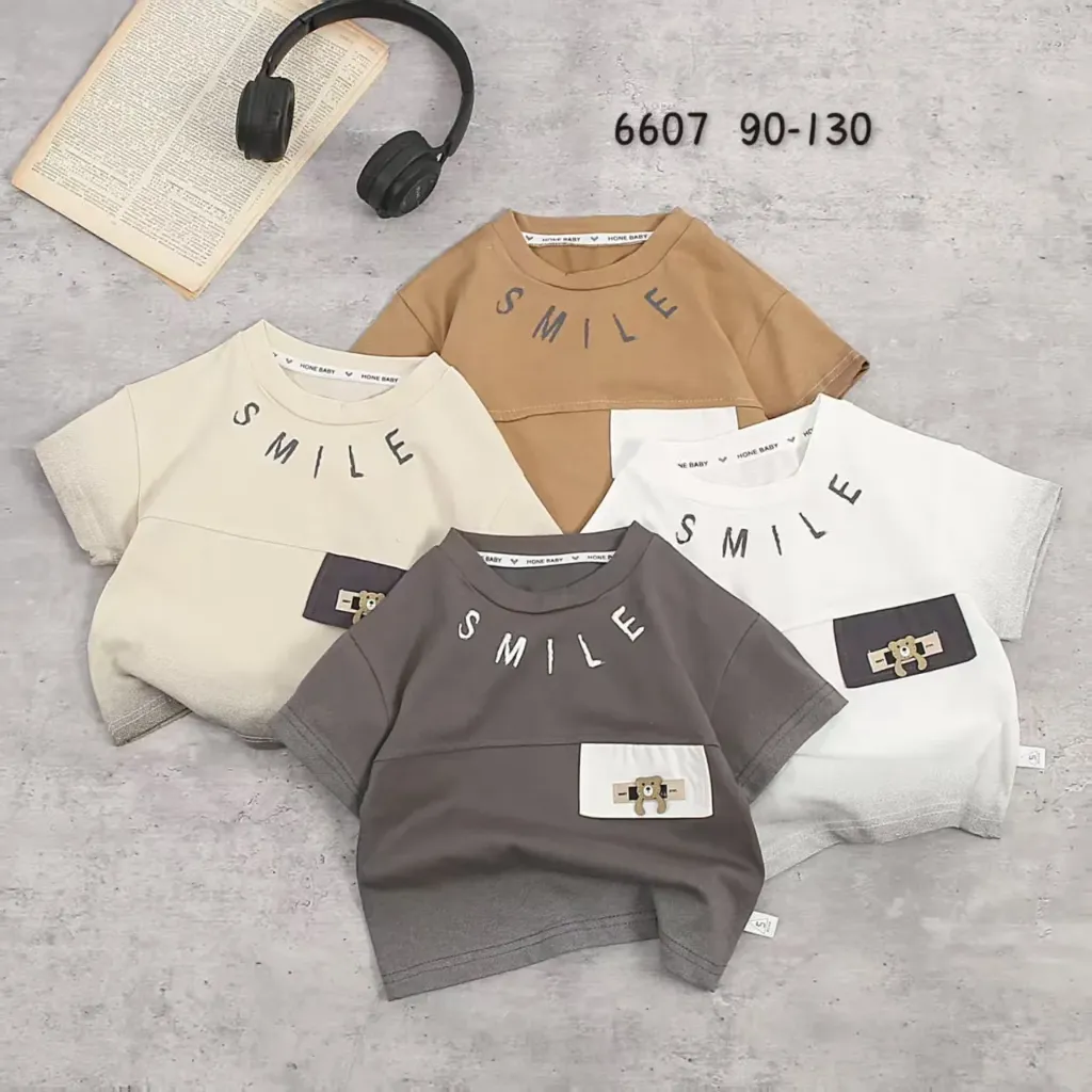 [250056607110] SMILE短袖 (白色)