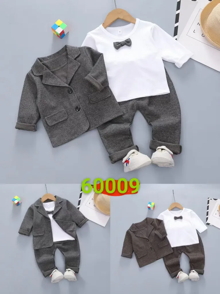 二扣西装三件套