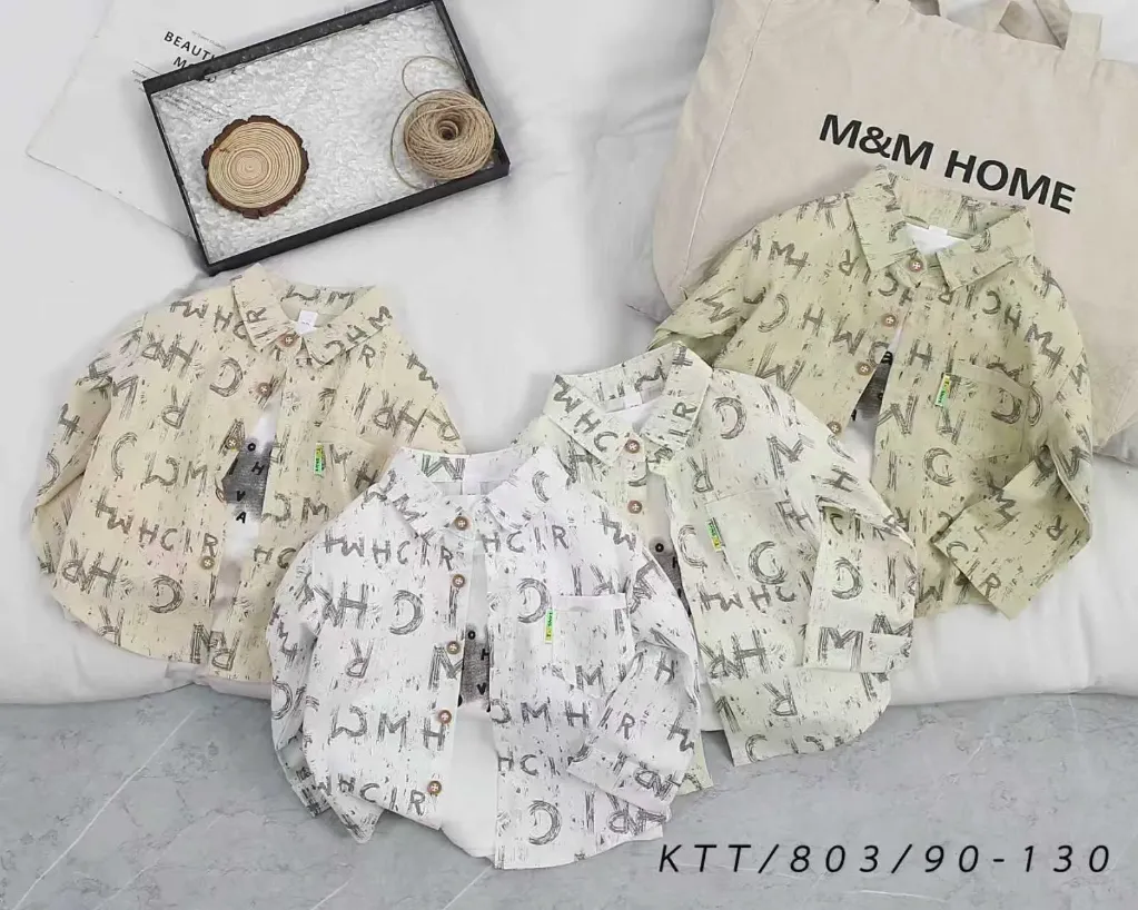 [250150803114] 满印CHRM衬衫 (白色)