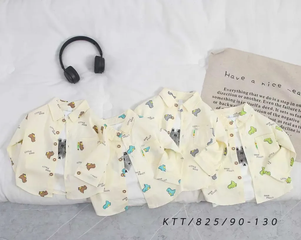 满印LXYYLE恐龙衬衫